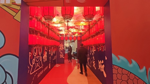 棗莊和諧廣場(chǎng)春節(jié)國(guó)潮美陳