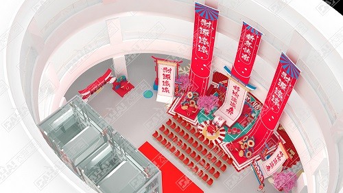 棗莊寶麗·財富廣場2021春節(jié)美陳